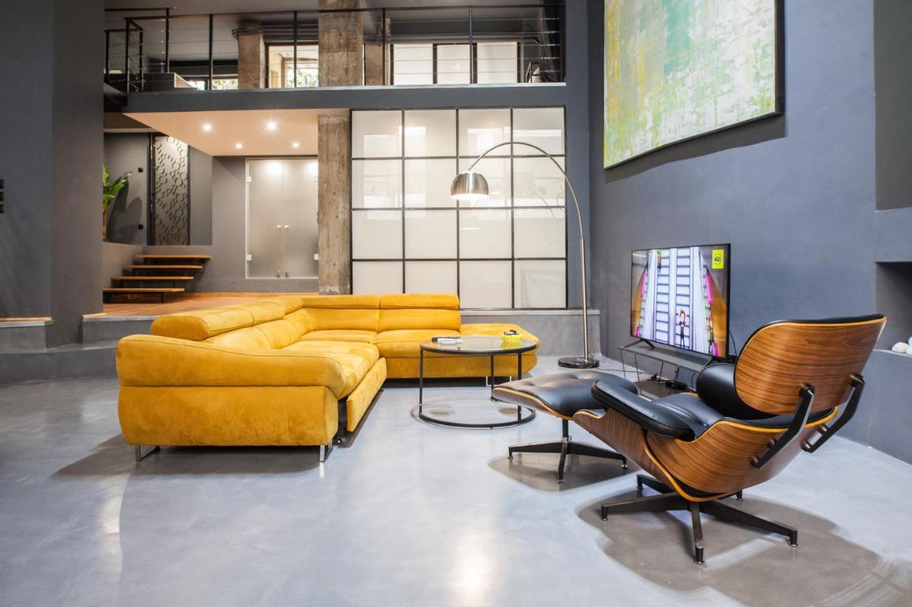Trendy Industrial Apt Next To Museum Of Acropolis Athen Eksteriør billede